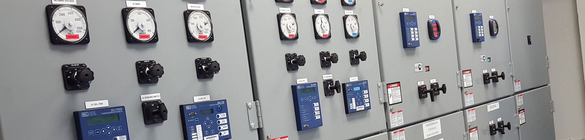 Ingeniería y fabricación de tableros de control